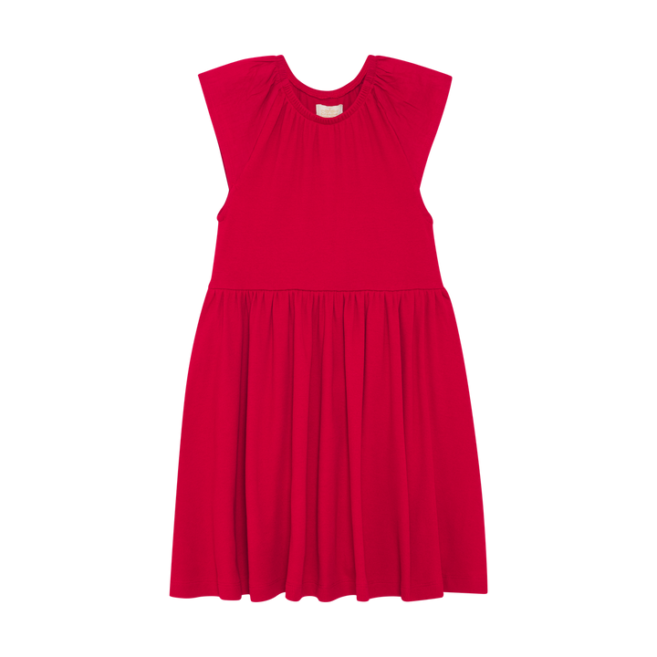 Creamie Girls Cotton Rib Dress   823187-4310