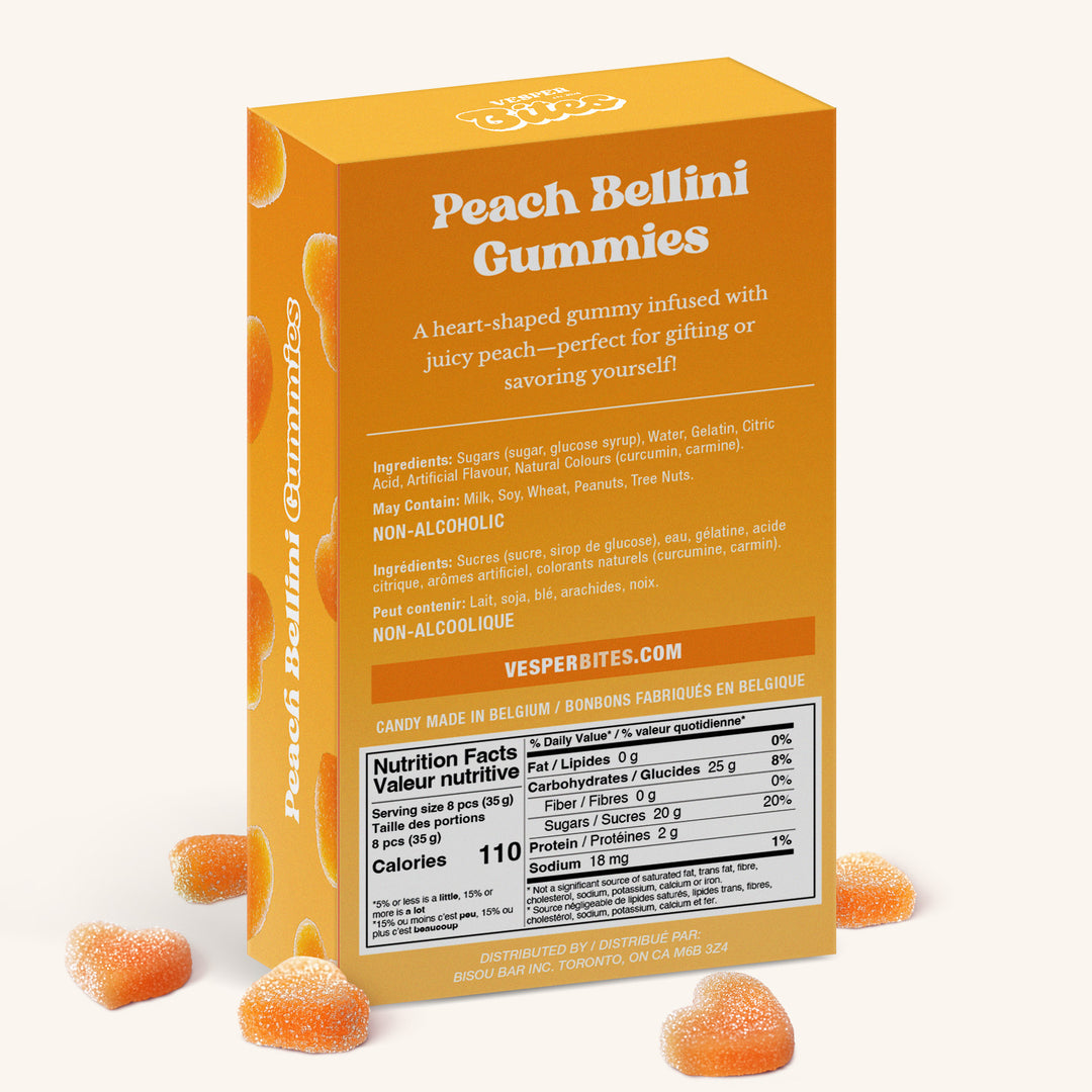 Vesper Bites Gummies - Peach Bellini