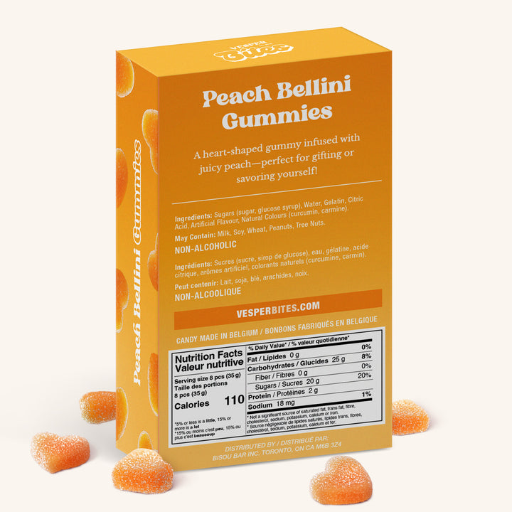 Vesper Bites Gummies - Peach Bellini