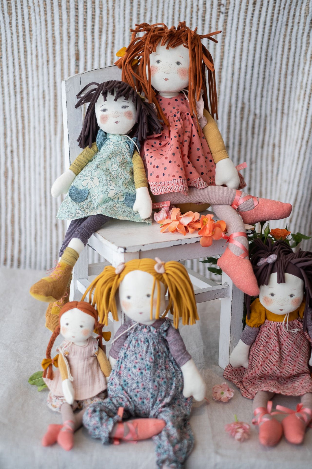 Moulin Roty  Les Rosalies Violette Rag Doll  710525