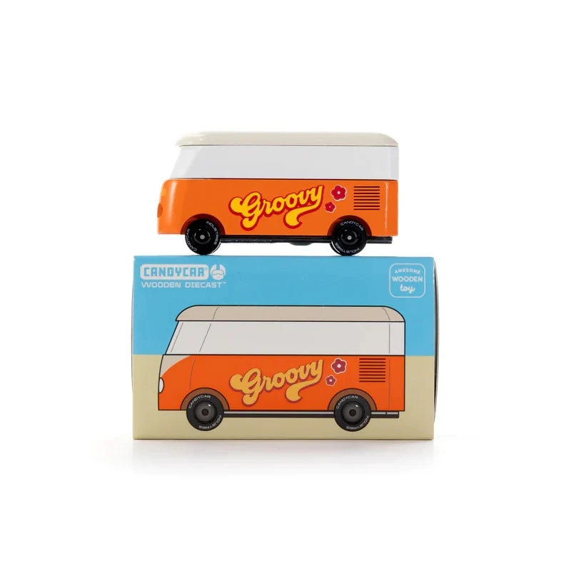Candylab Candyvan Groovy Orange Van   VW285