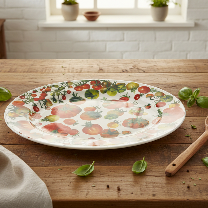 Emma Bridgewater Medium Oval Platter - Tomatoes