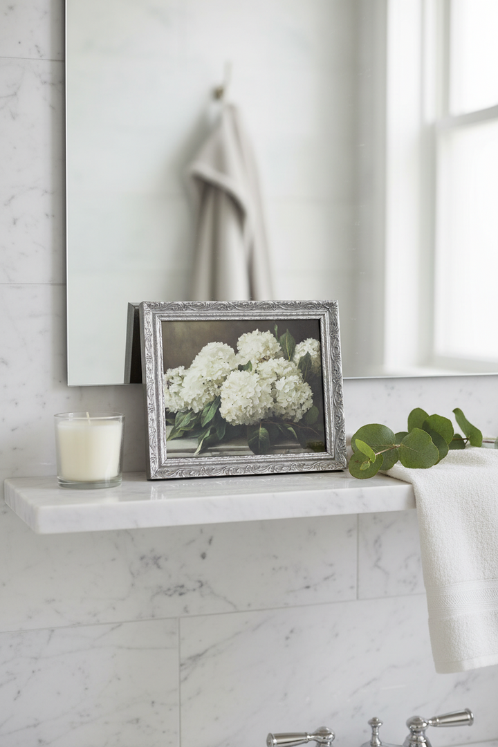 Luxe B. Co. Hydrangeas Framed Art