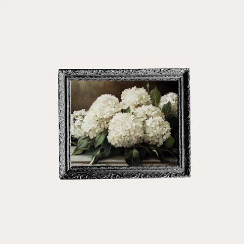 Luxe B. Co. Hydrangeas Framed Art