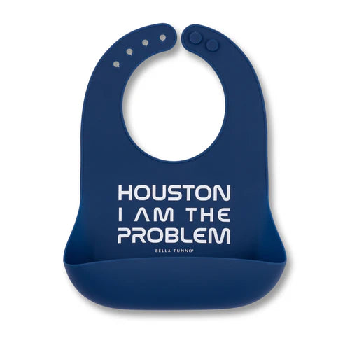 Bella Tunno Wonder Bib - Houston I Am the Problem