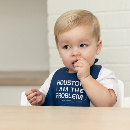 Bella Tunno Wonder Bib - Houston I Am the Problem