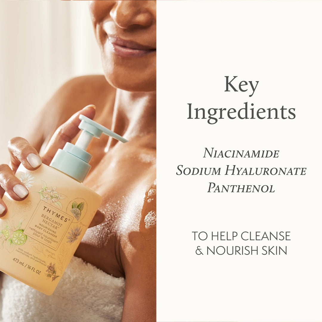 Thymes Bergamot Nectar Nourishing Body Cleanser