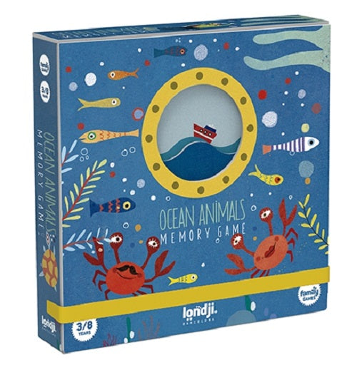 Londji Memory Game Ocean Animals  DI006U