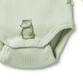 Wilson & Frenchy Baby Long Sleeve Bodysuit  WF2354  Bear Hug