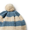 Wilson & Frenchy Knit Hat  WF2375  Bluestone