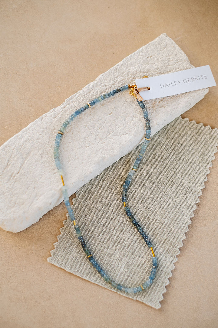 Hailey Gerrits Aqua Ombre Necklace