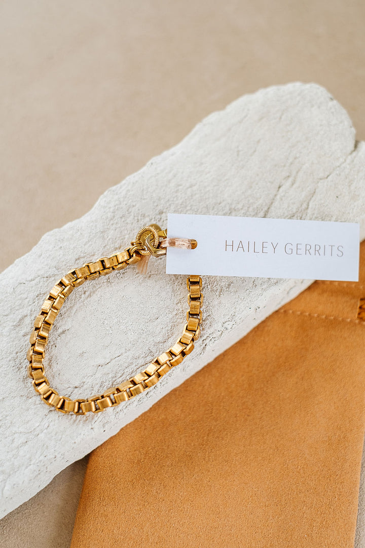 Hailey Gerrits SS26 XL Box Chain Bracelet