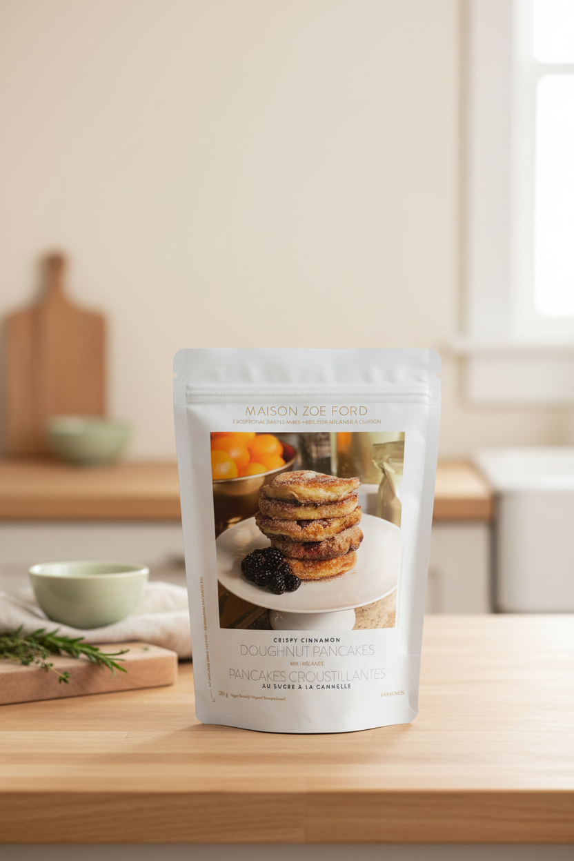 Zoe Ford Crispy Cinnamon Doughnut Pancake Mix