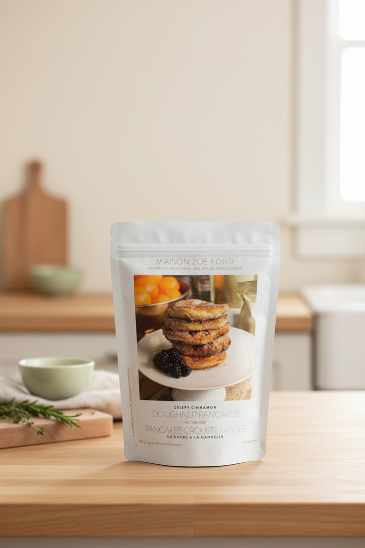 Zoe Ford Crispy Cinnamon Doughnut Pancake Mix