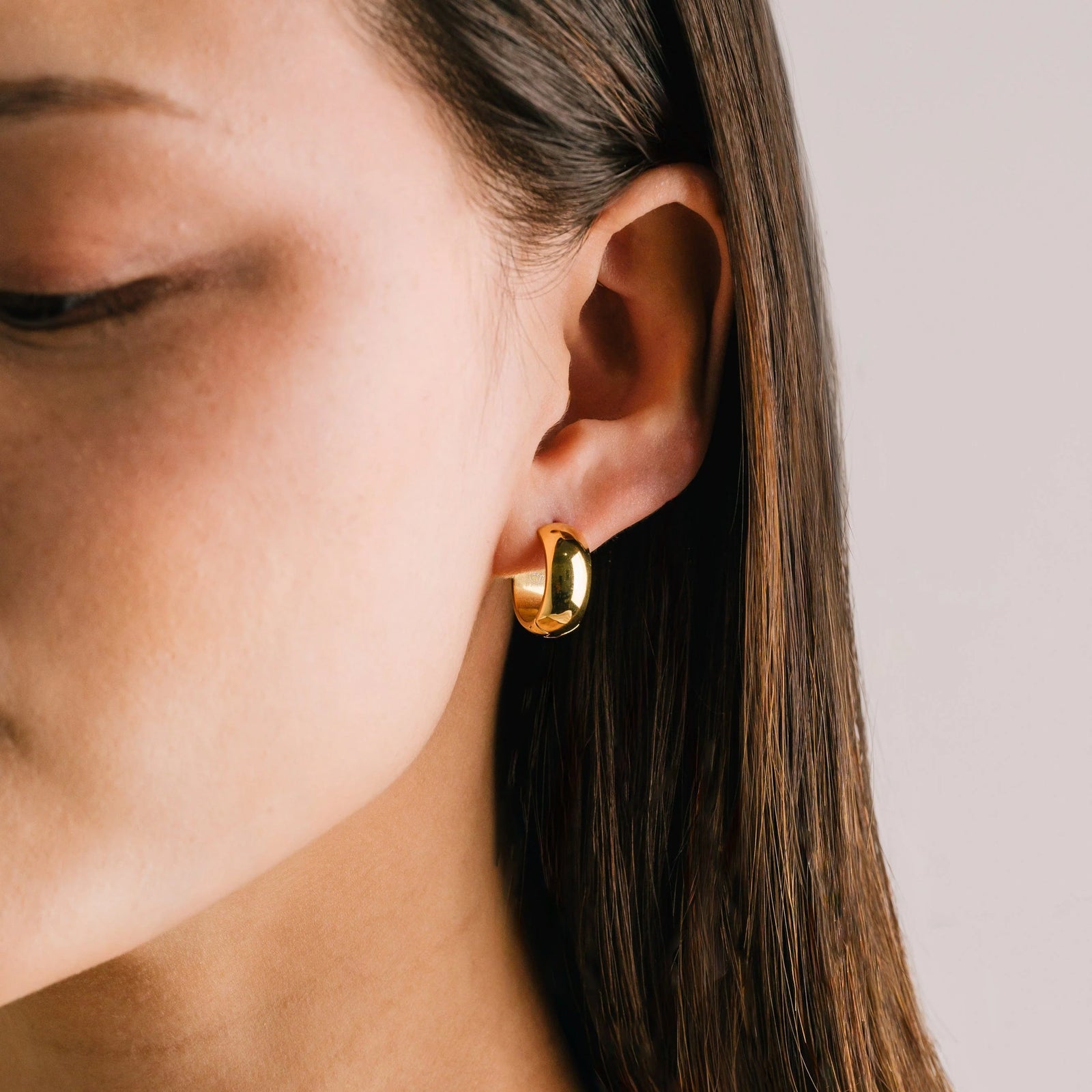 Lover's Tempo Willa Hoop Earrings Gold