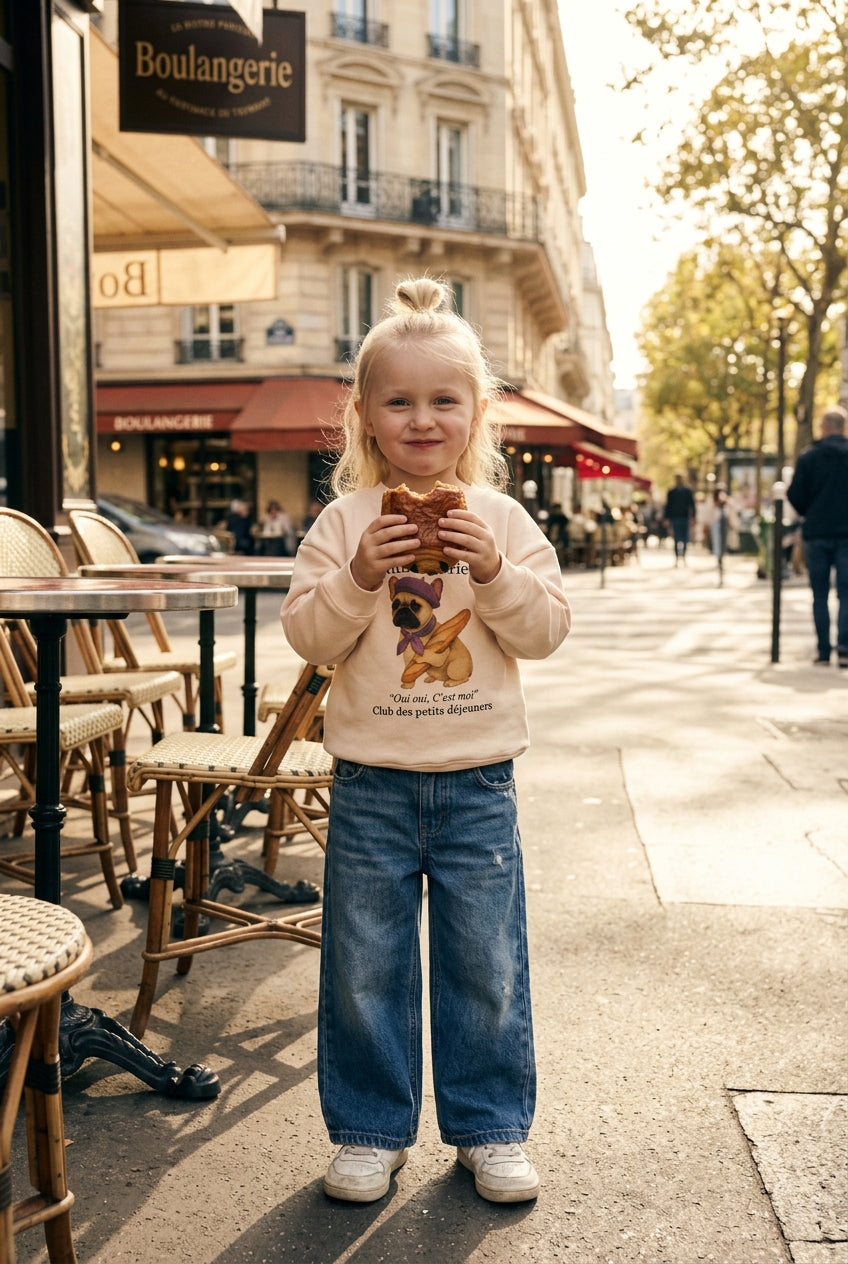 Daily Seven Girls Sweatshirt With Artwork   930515-1611