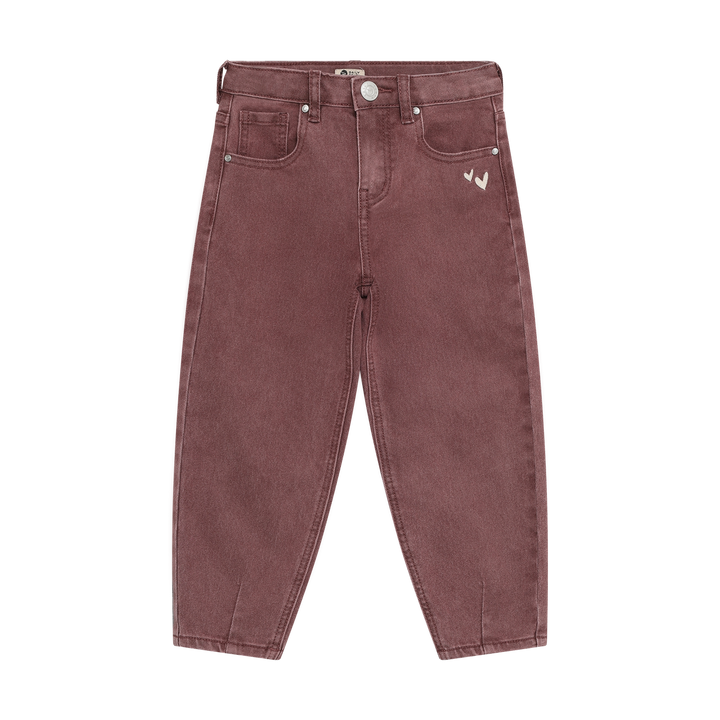 Daily 7 Girls Barrel Fit Denim Pants    930493-6639