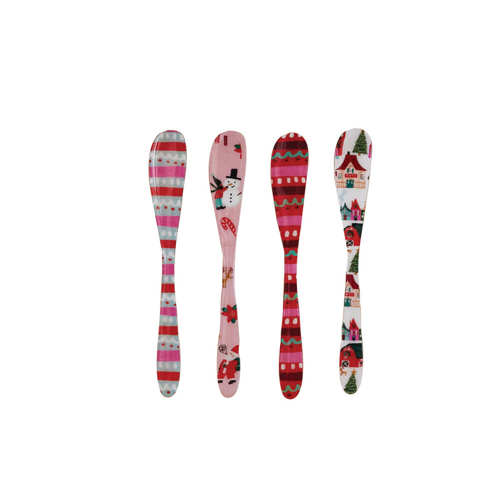 Creative Coop Pink Holiday Spreader XS7878