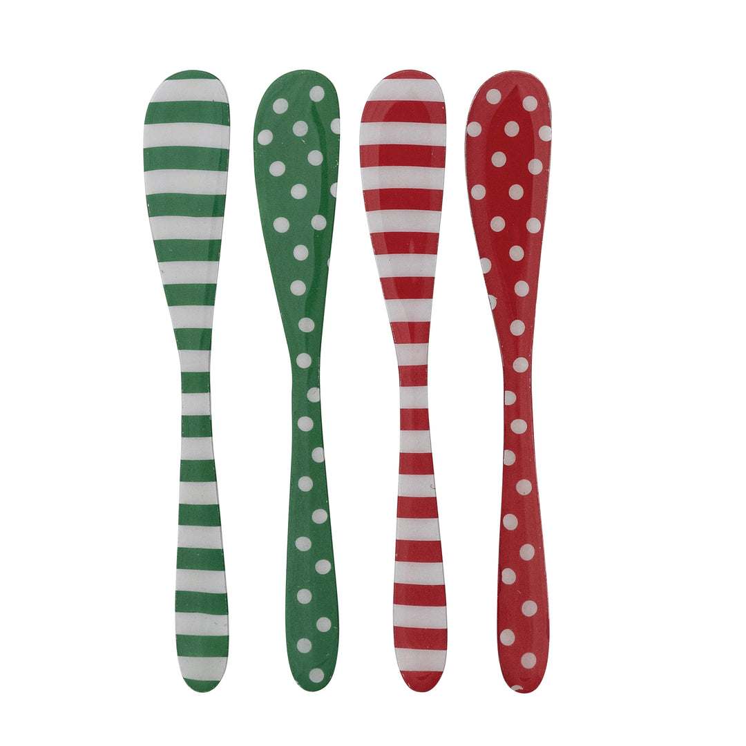 Creative Coop Red/Green Enamled Spreader XS7881