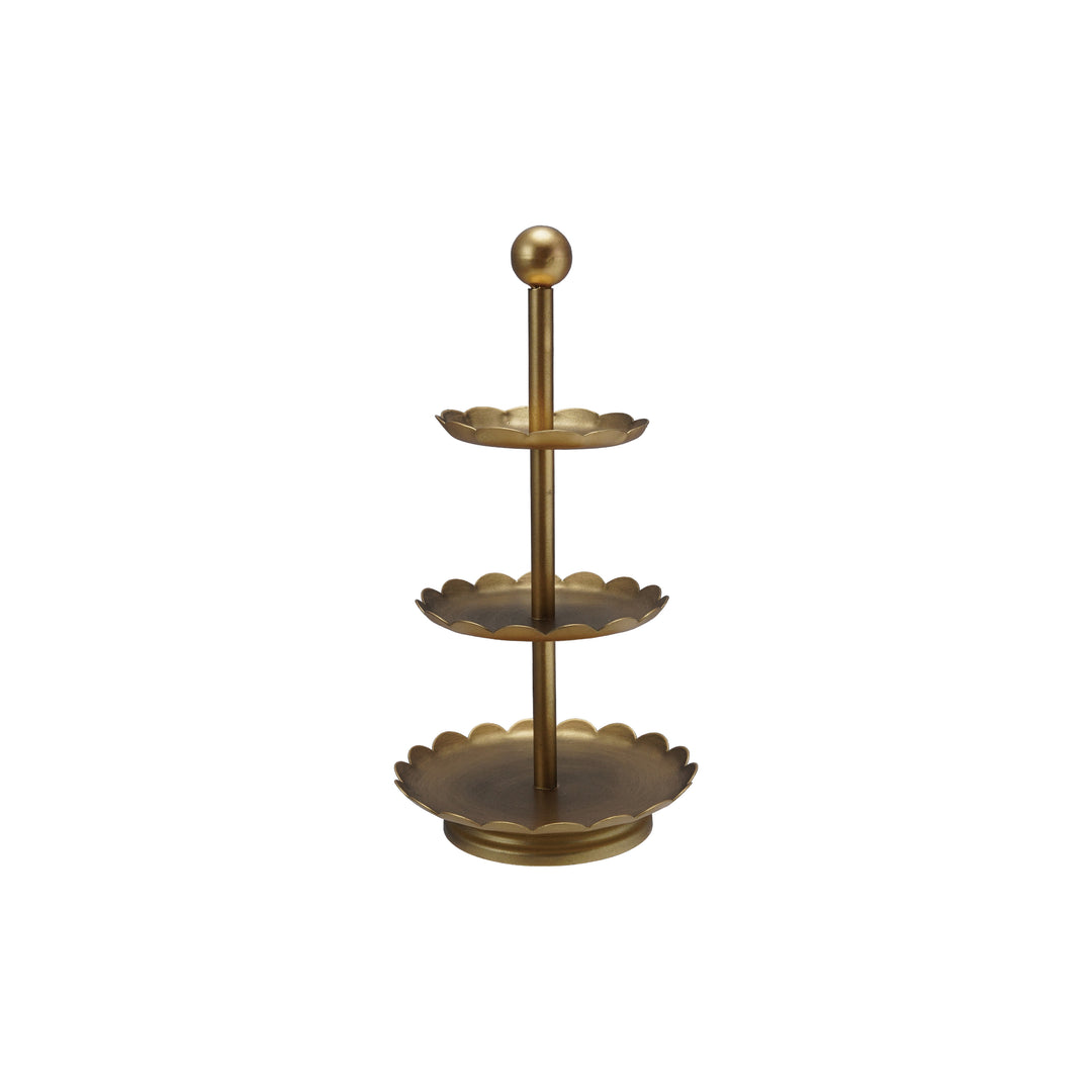 Creative Coop Metal 3 Tier Tray XS8744