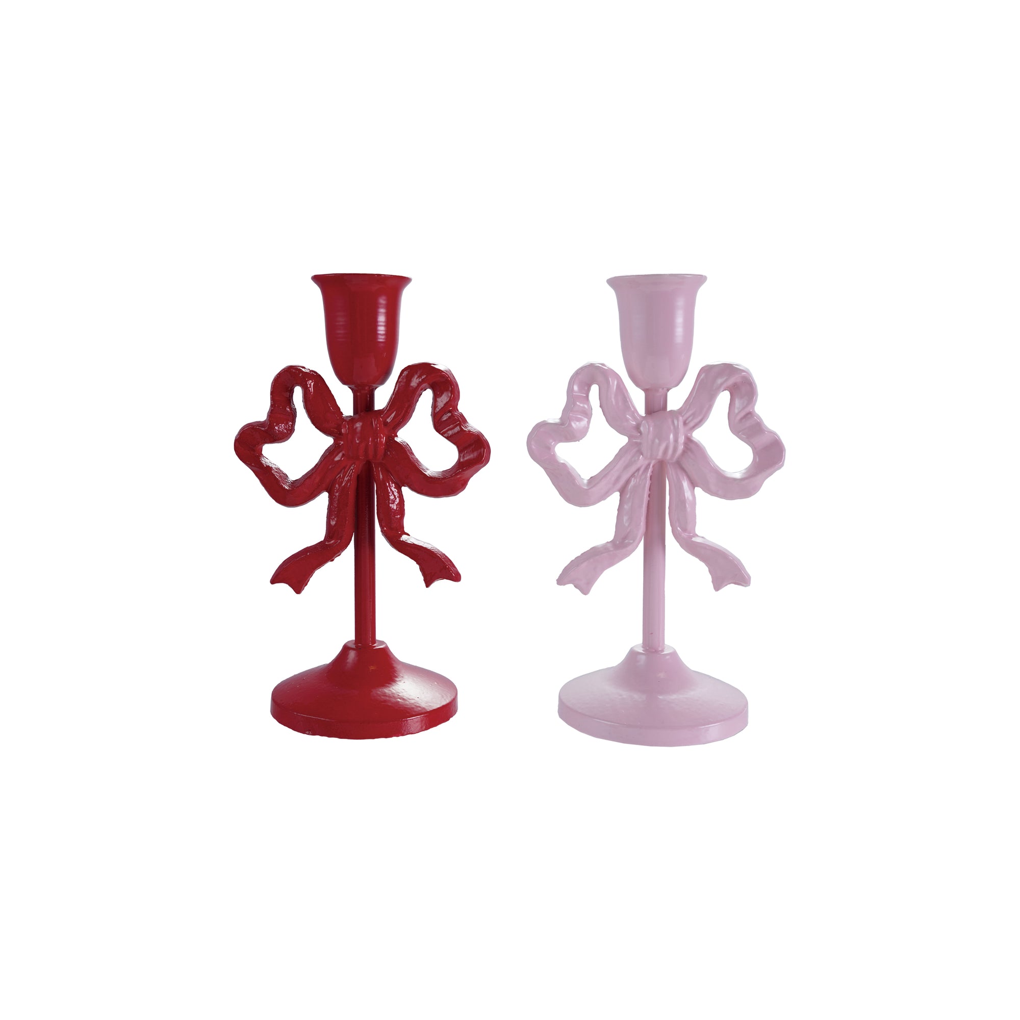Creative Coop Bow Candlestick Holder