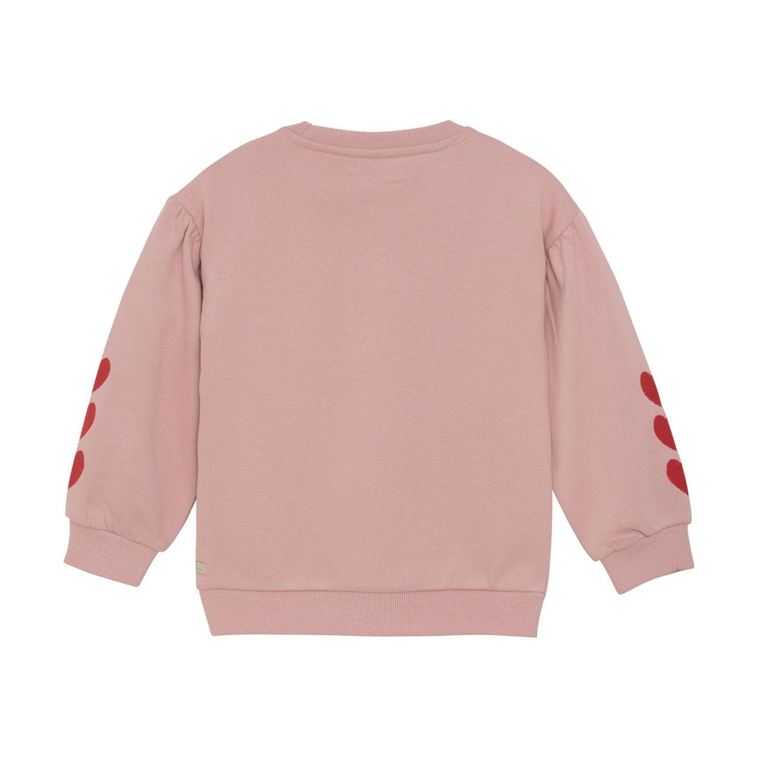 Daily Seven Girls Sweatshirt with Heart Embroidery   930284-5013 **