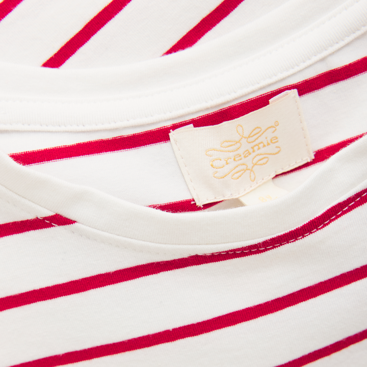 Creamie Girls Striped Tee   823203-4310