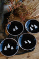 Kindred Spirits Halloween Appetizer Plate Set/4 JPT378D