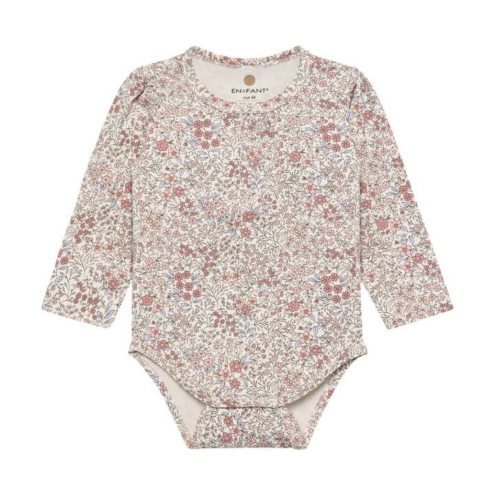 Enfant Baby Girl Floral Printed Bodysuit   210385-1701