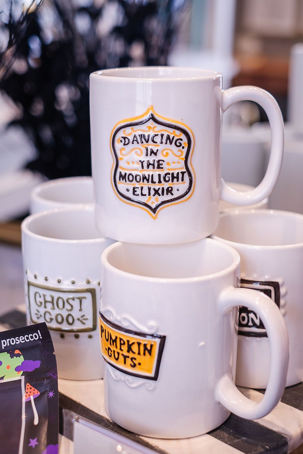 Creative Coop Halloween Mugs HX1876