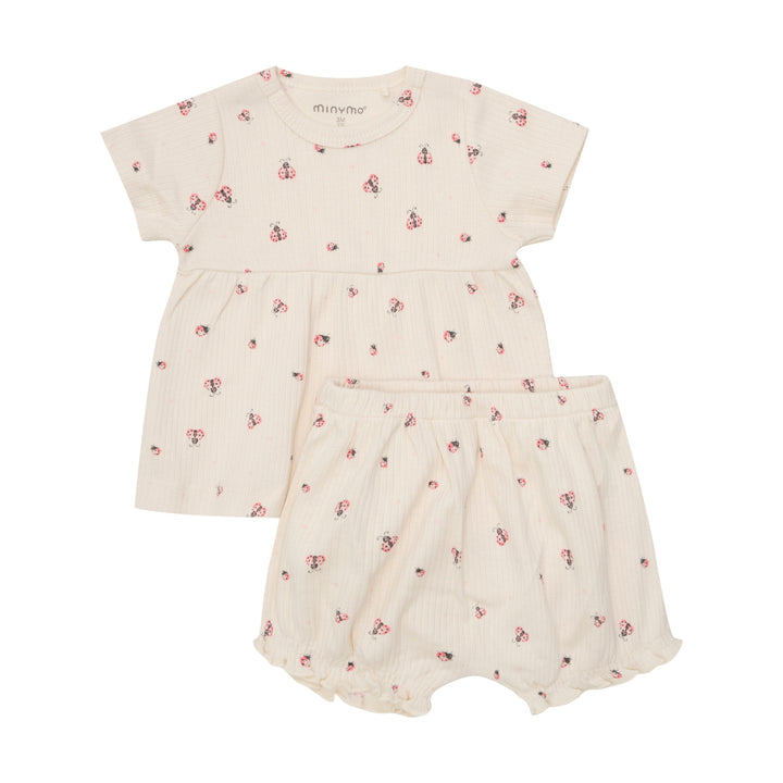 Minymo Baby Girl Smock Top & Bloomer Set   113920-2605**