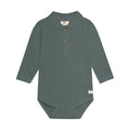 Enfant Baby Boy Long Sleeve Onesie Polo Style   215352-9751
