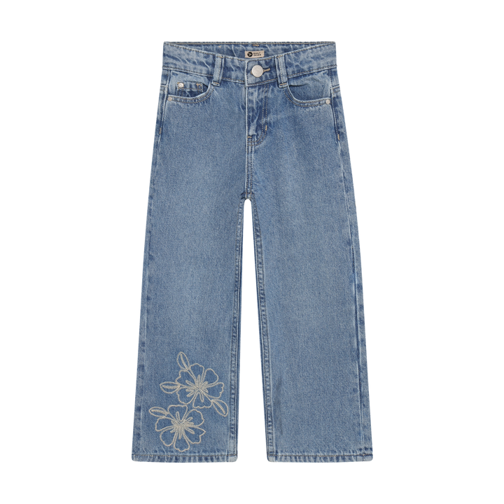 Daily Seven Girls Denim With Floral Detail   930489-7770
