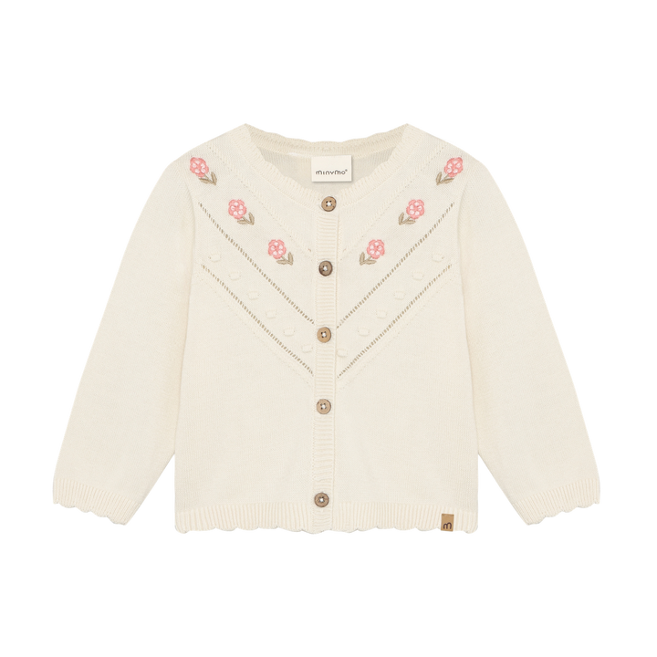 Minymo Baby Girl Knit Cardigan   114324-1271