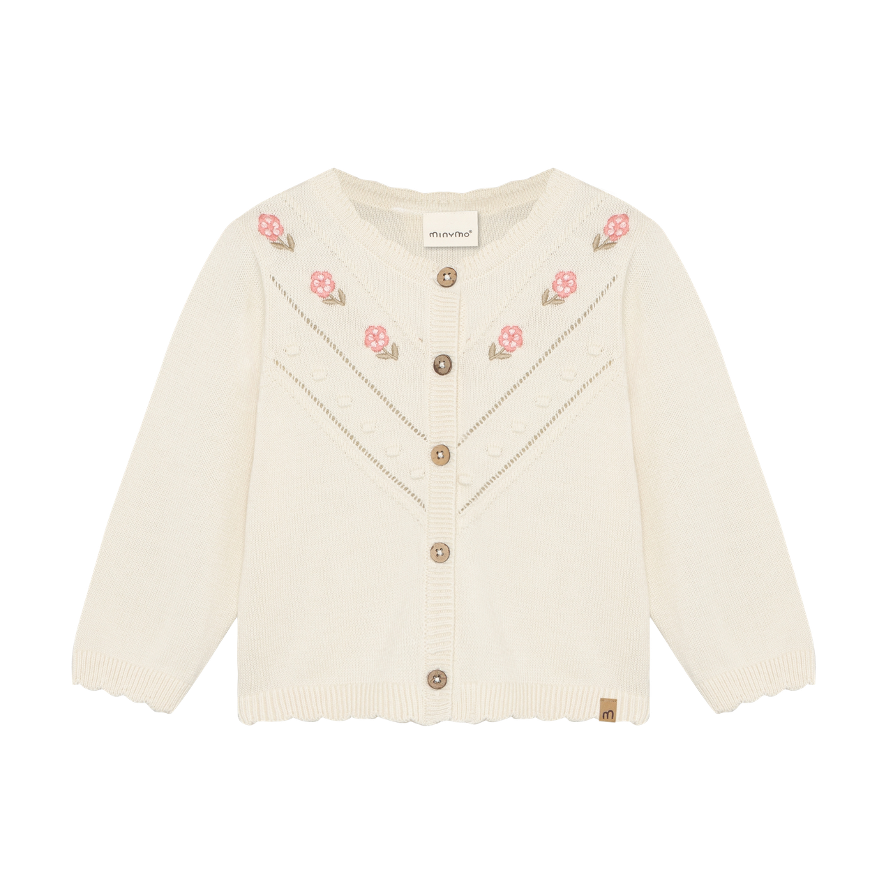 Minymo Baby Girl Knit Cardigan   114324-1271