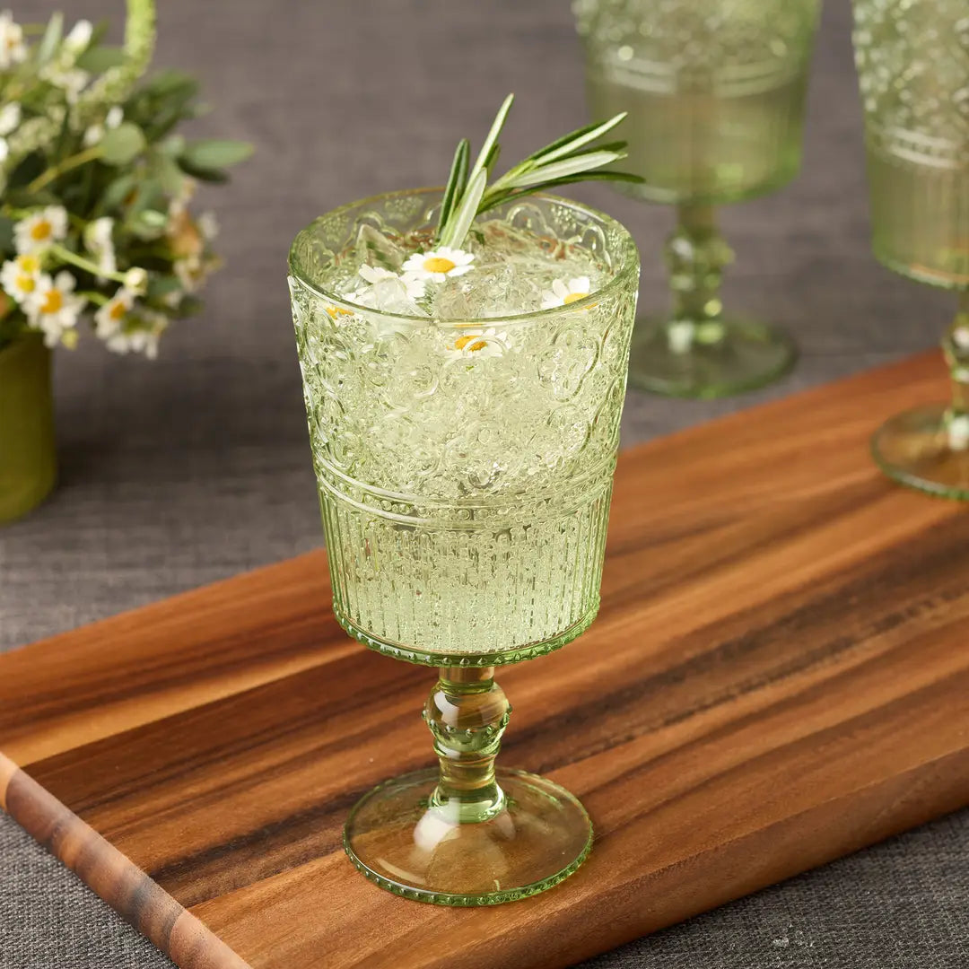 Victoria Green Acrylic Goblet 34971