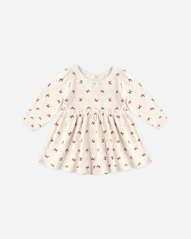 Quincy Mae Baby Alda Dress   QM589KEVN    Red Bows
