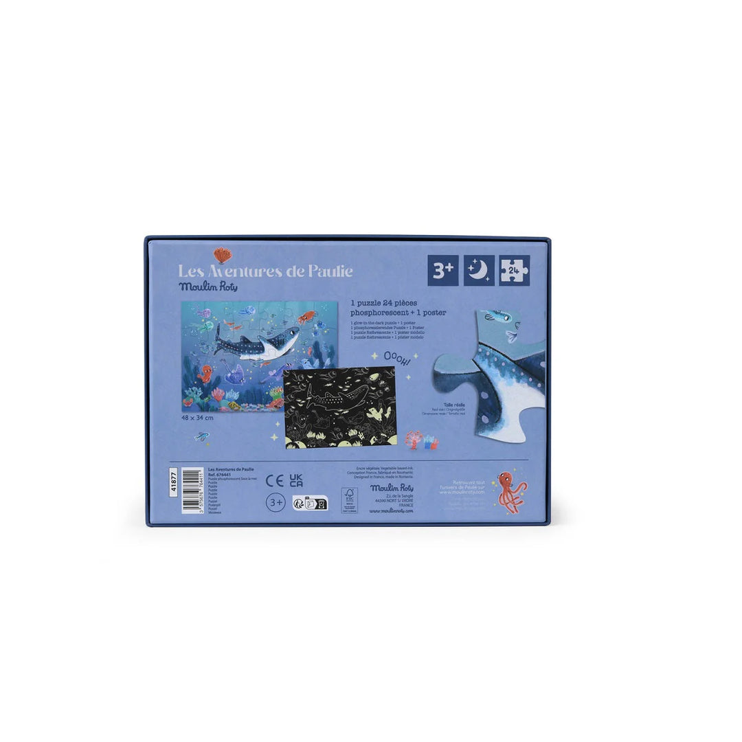 Moulin Roty Glow in the Dark Puzzle  676441  Under the Sea