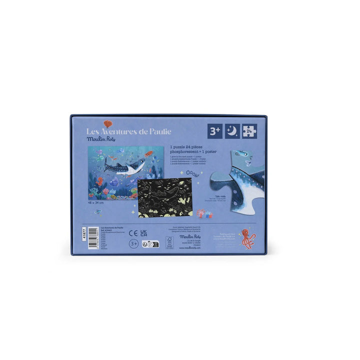 Moulin Roty Glow in the Dark Puzzle  676441  Under the Sea