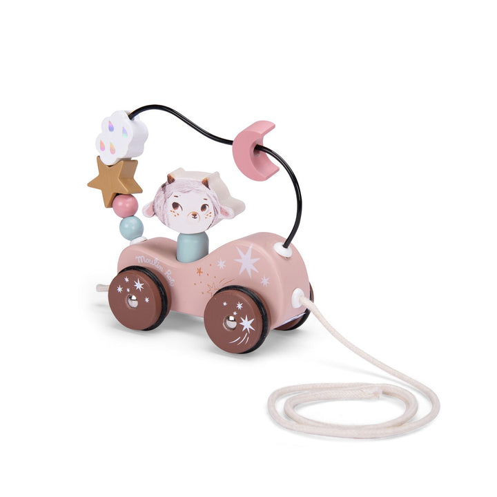 Moulin Roty Pull Along Activity Train   715367  Apres la Pluie