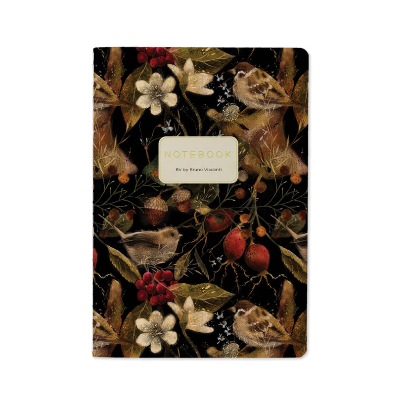 Bruno Visconti Notebook - Forest Sparrows 505/75