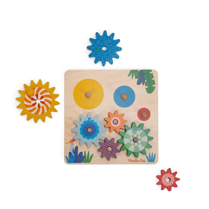 Moulin Roty Set of Gears   679102   Les Toupitis