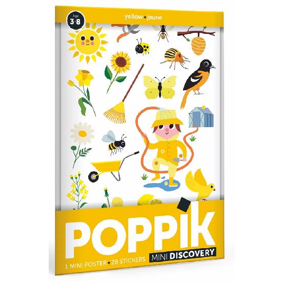 Poppik Mini Discovery Poster  MIN007  Garden