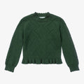 Abel & Lula Girls Knit Sweater  5865-51  Botella *