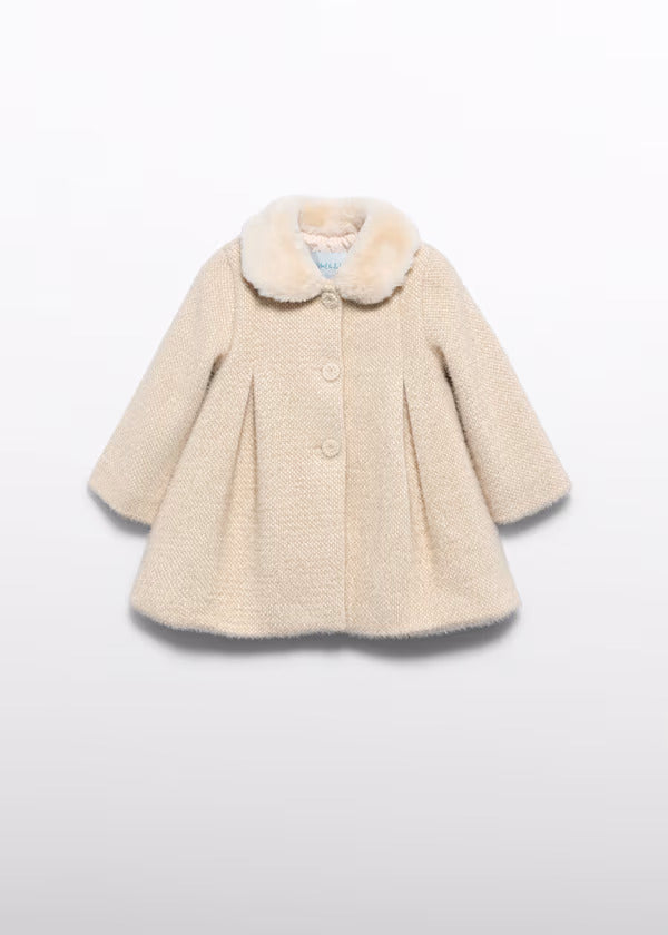 Abel & Lula Baby Girl Dress Coat   5872-60   Marzapan