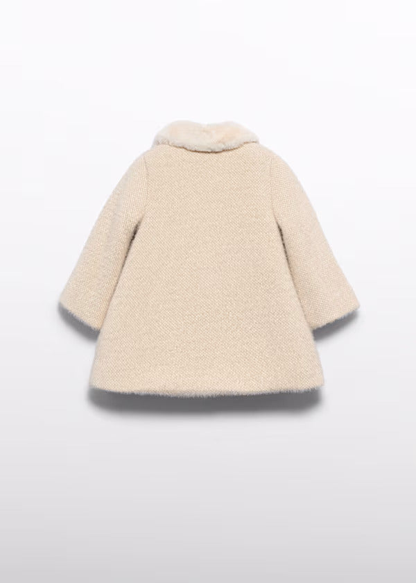 Abel & Lula Baby Girl Dress Coat   5872-60   Marzapan