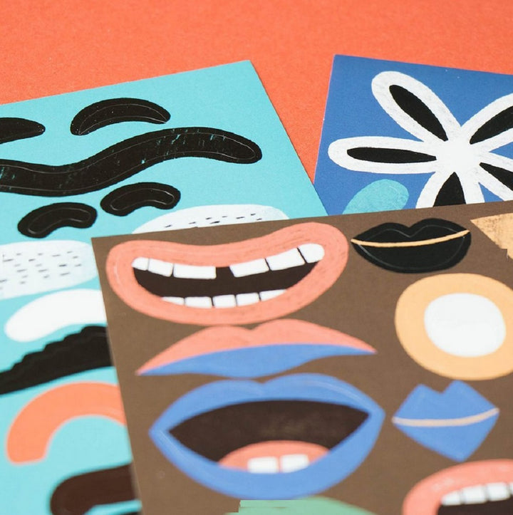 Londji Make New Friends Stickers  AC008U