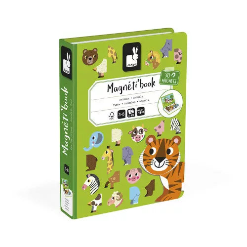 Janod Magnetic Book - Animals J02723