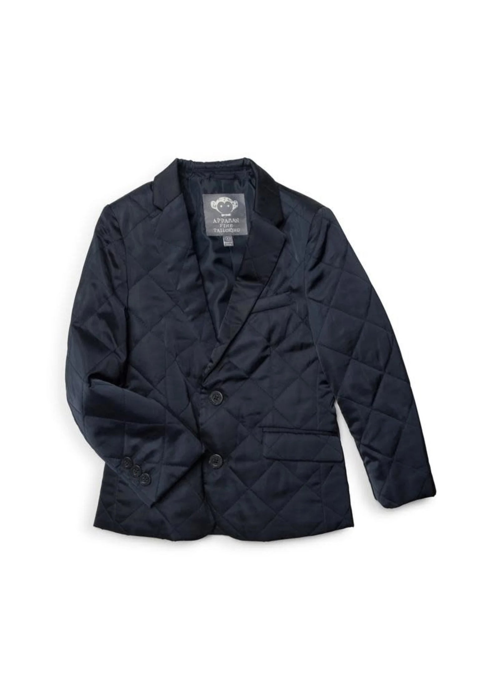 Appaman Boys Director Jacket Dark Navy Quilted U8DIR-DN *