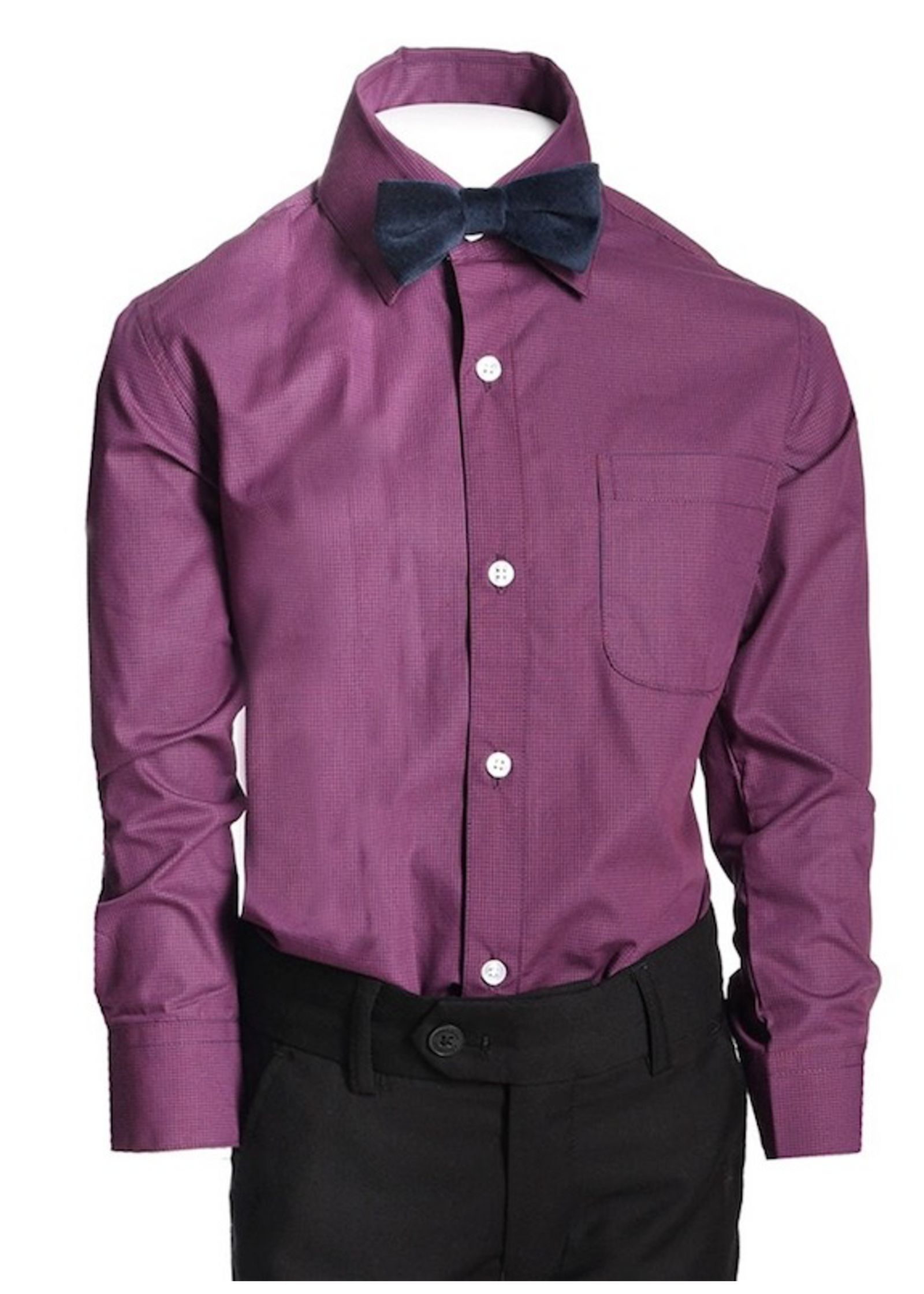 Appaman Standard Dress Shirt   W8STA-RNG   Rumba Navy Gingham
